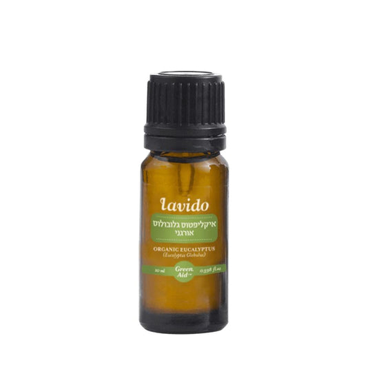 Organic Eucalyptus Essential Oil (Eucalyptus Globulus) - Lavido - Israel Menu