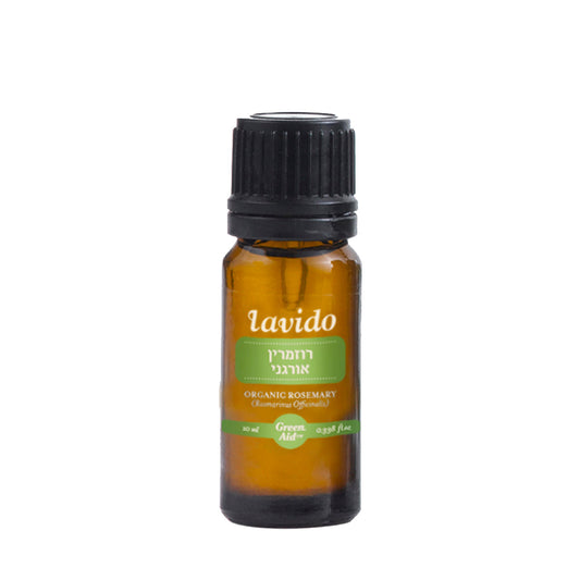 Organic Rosemary Essential Oil (Rosemary Officinails) - Lavido - Israel Menu