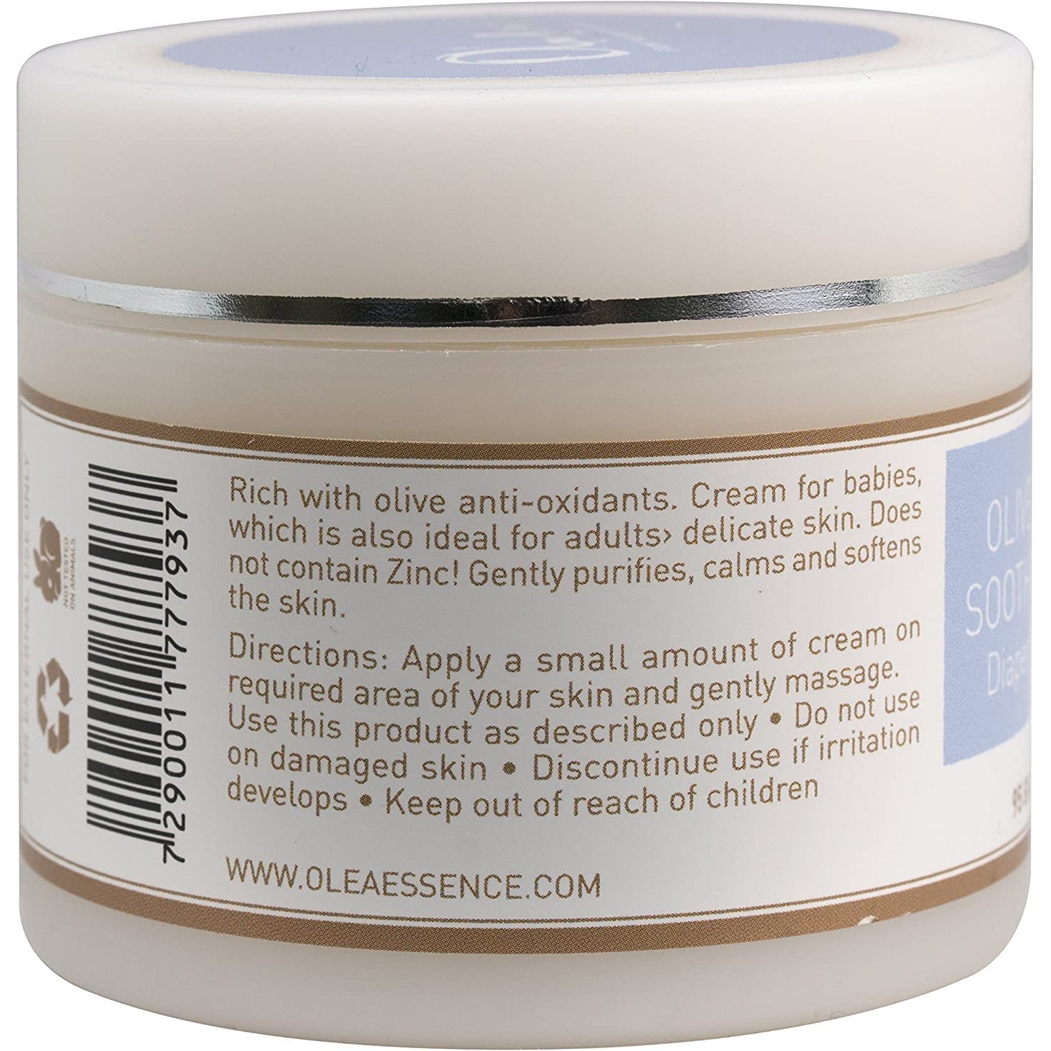 Soothing Relief Diaper Rash Cream-Olea Essence-Israel Menu