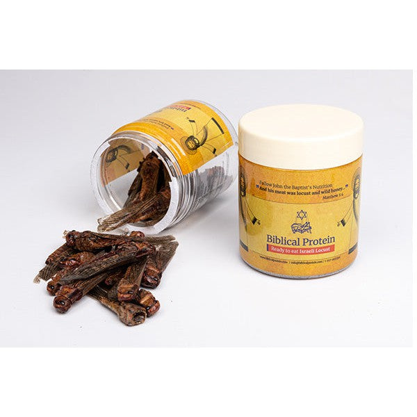 Ready-to-Eat Locust - Biblical Protein - Israel Menu