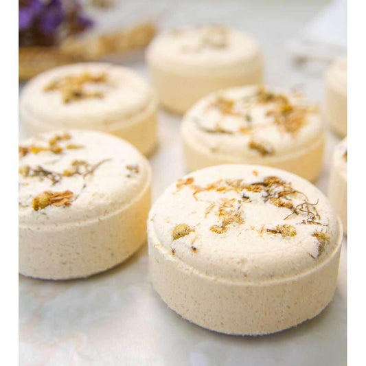 A soothing chamomile bath bomb - Tree of Life - Israel Menu