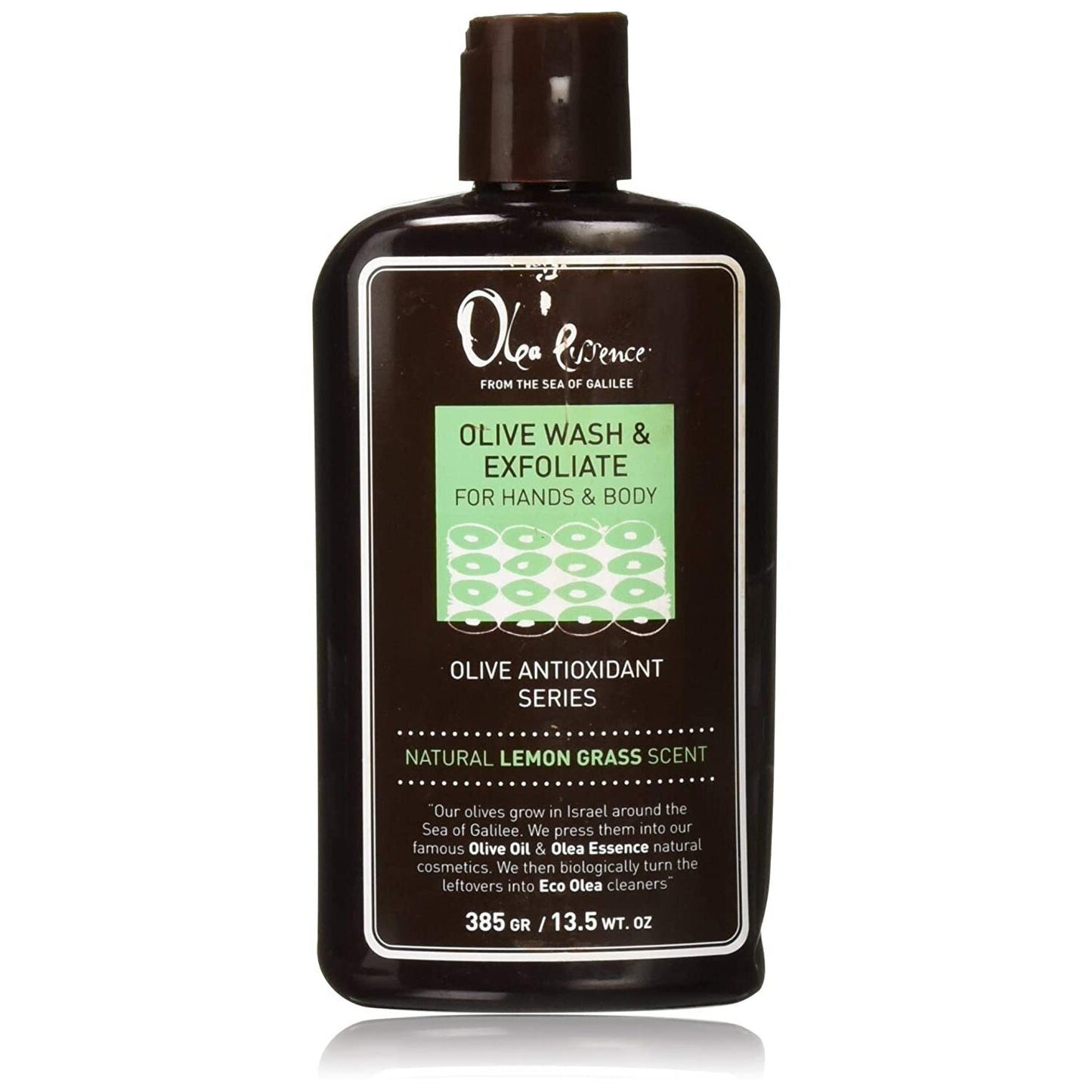 Olive Wash and Exfoliate for hands and body - Olea Essence - Israel Menu