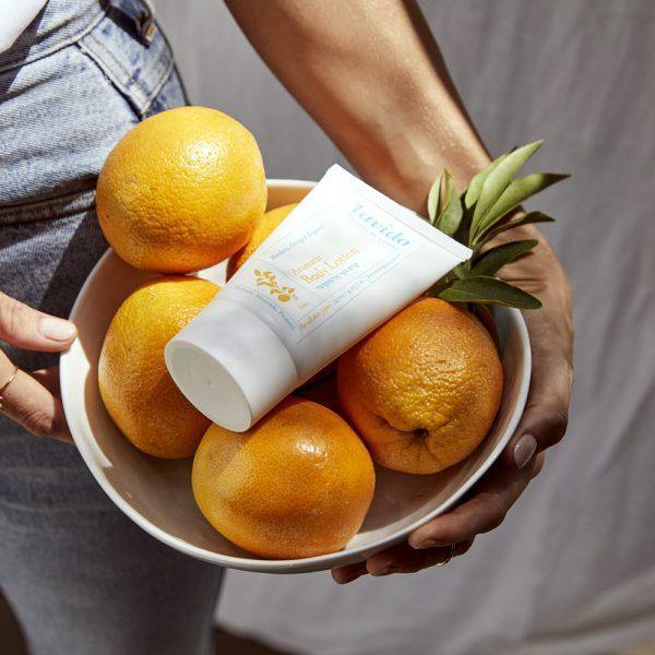 Aromatherapy Body Cream - citrus flowers, shea butter and bergamot - Lavido - Israel Menu