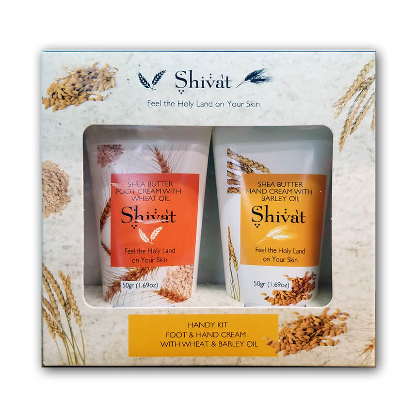 Shea Butter Foot and Hand Cream with Wheat Oil and Barley Oil - Shivat - Israel Menu