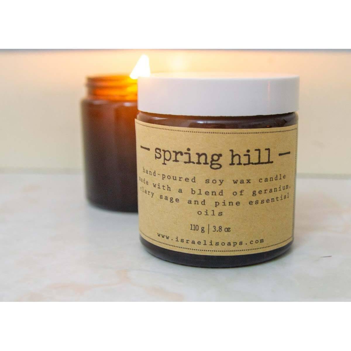"Spring Hill" Soy Candle - Tree of Life - Israel Menu