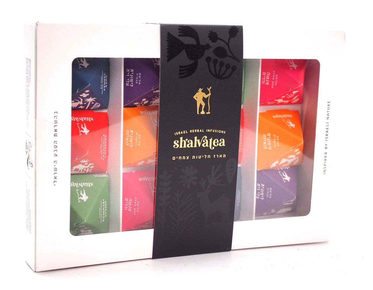 Tea Pyramid Gift Box-ShalvaTea-Israel Menu