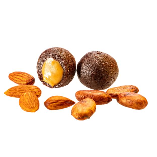 Date chocolate filled with almond butter Israel Menu