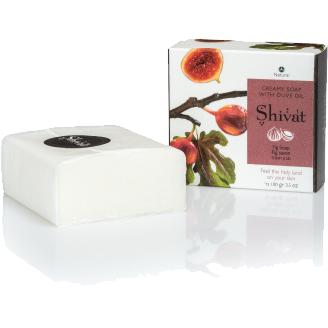 Creamy Fig Soap with Olive Oil - Shivat - Israel Menu