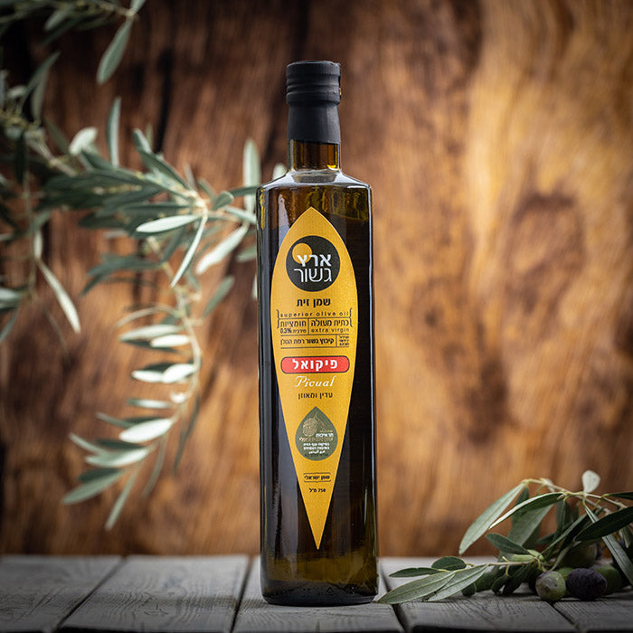 Superior Olive Oil - Picual-Eretz Gshur-Israel Menu