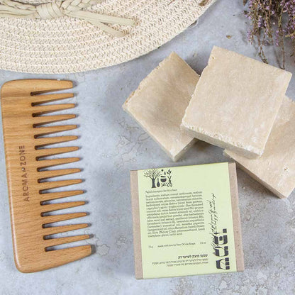 Solid shampoo for thin or delicate hair