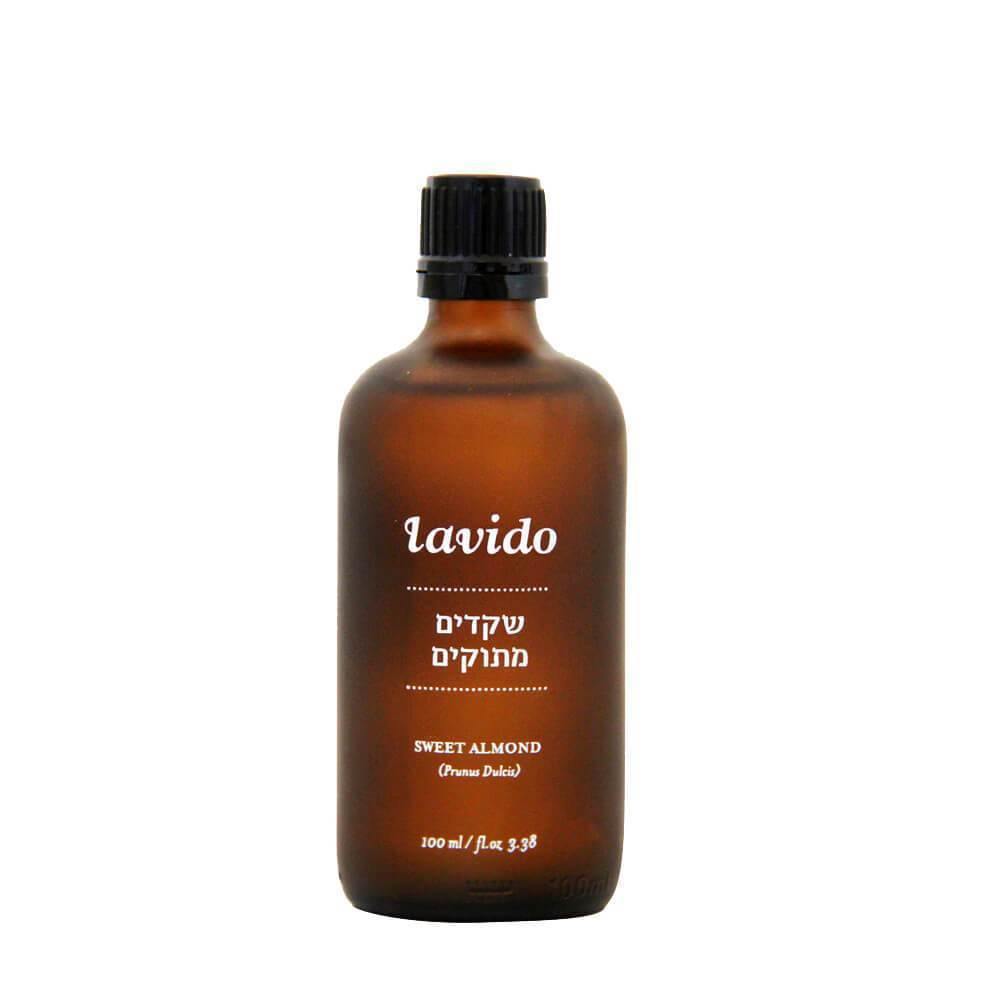 Sweet Almond Oil for Massage - Lavido - Israel Menu