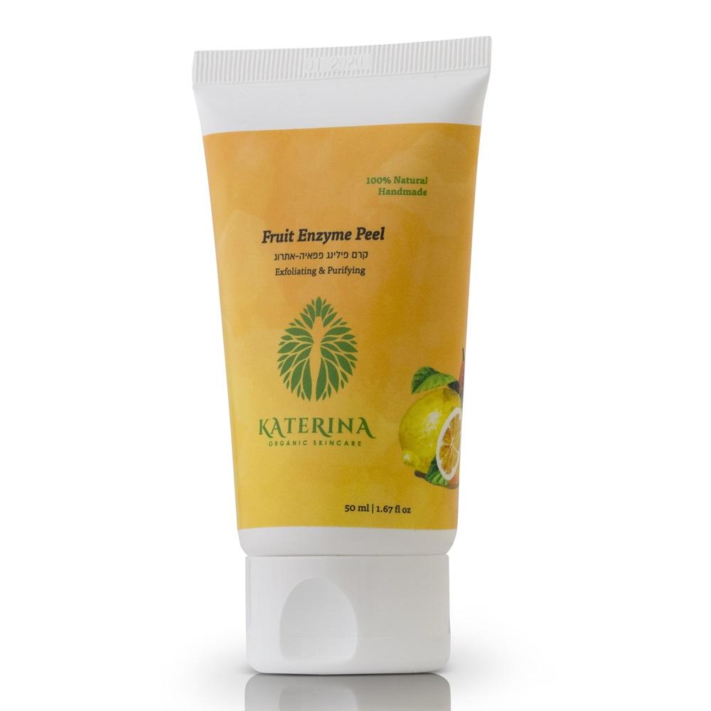 Organic Fruit Enzyme Peel - Exfoliating & Purifying - Katerina - Israel Menu