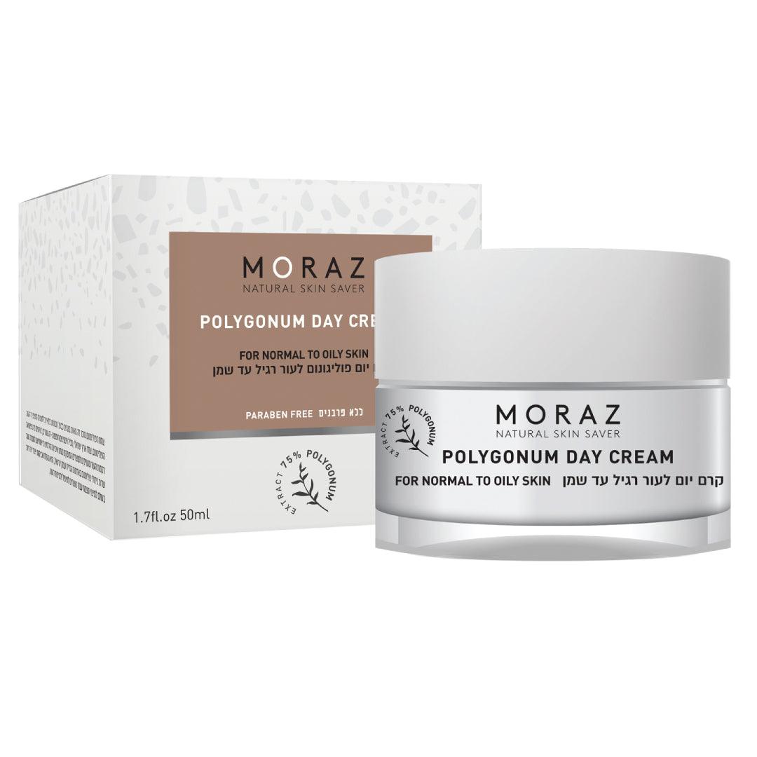 Moisturizing Polygonum Day Cream For Normal To Oily Skin - Moraz - Israel Menu