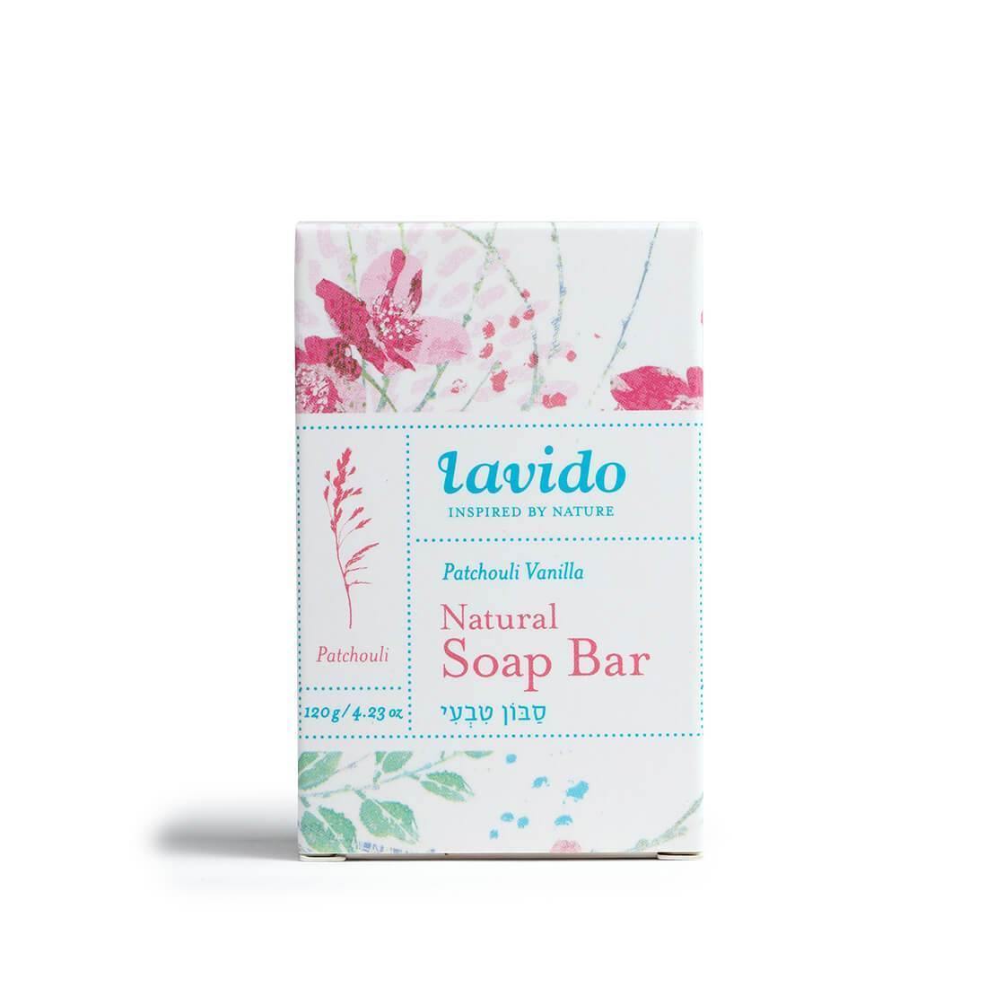 Natural Soap - vanilla patchouli - Lavido - Israel Menu