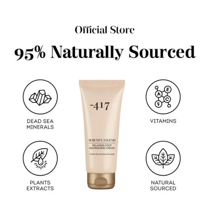 Relaxing Nourishing Foot Cream - -417 - Israel Menu