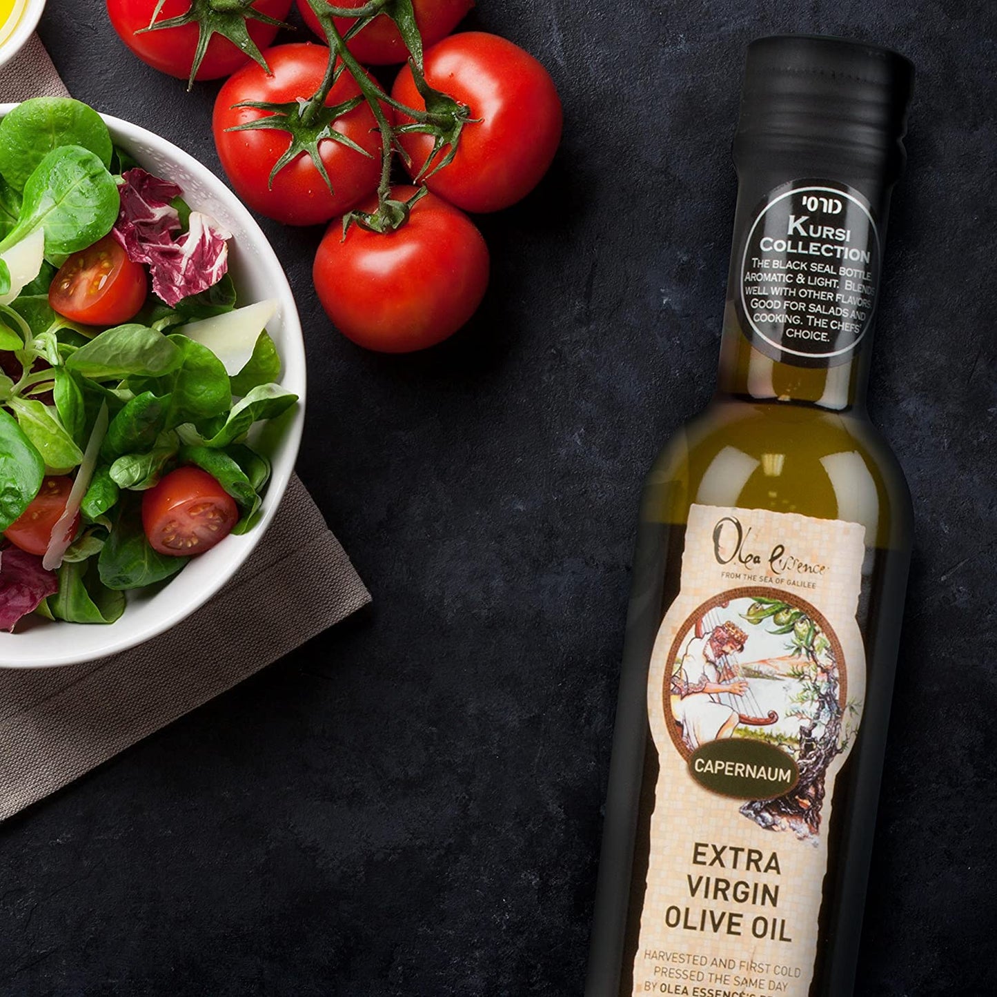 Kursi (Black Seal) Extra Virgin Olive Oil - Olea Essence - Israel Menu