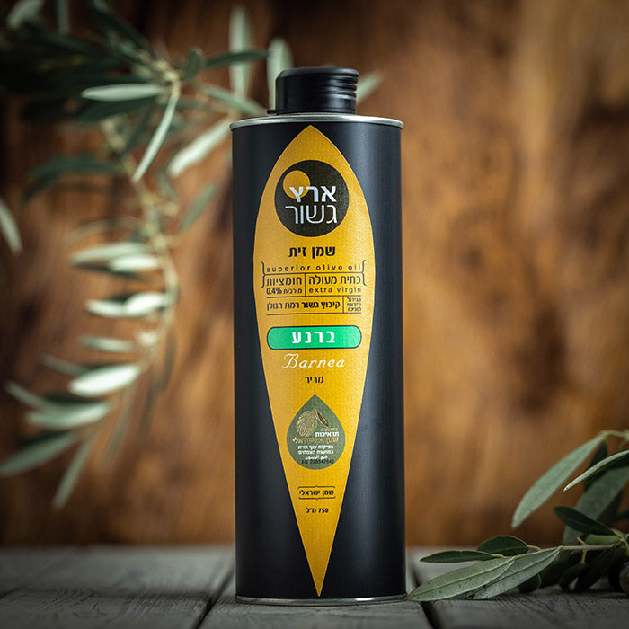 Superior Olive Oil - Barnea-Eretz Gshur-Israel Menu