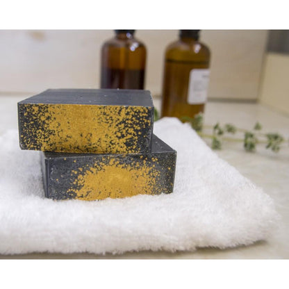 Facial soap with activated charcoal - Tree of Life - Israel Menu