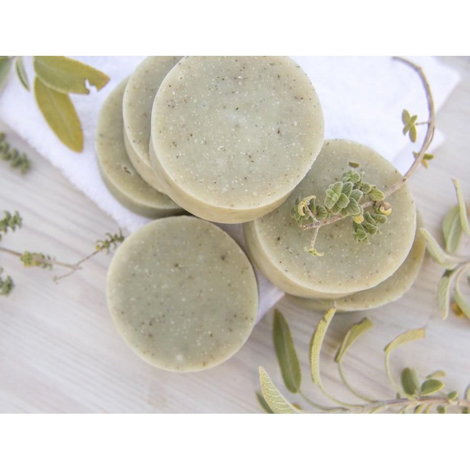 Cylindrical soap with sage and zatar - Tree of Life - Israel Menu