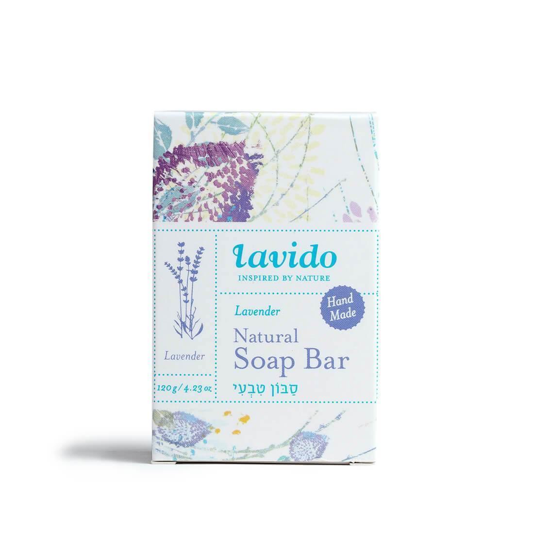 Natural Soap - lavender - Lavido - Israel Menu