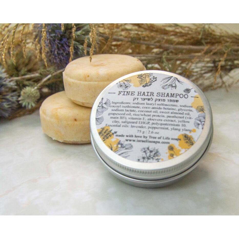 Solid shampoo for thin or delicate hair - Tree of Life - Israel Menu