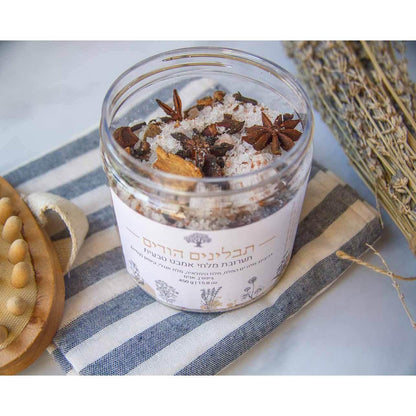 Aromatherapy bath salt "Indian spices" - Tree of Life - Israel Menu
