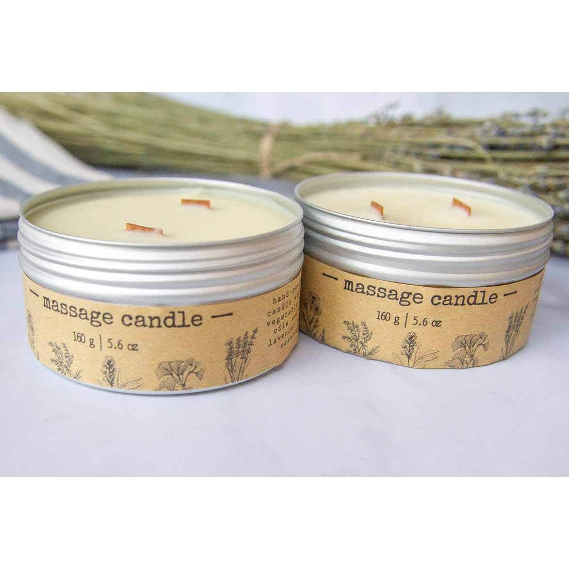 Natural massage candle - Tree of Life - Israel Menu