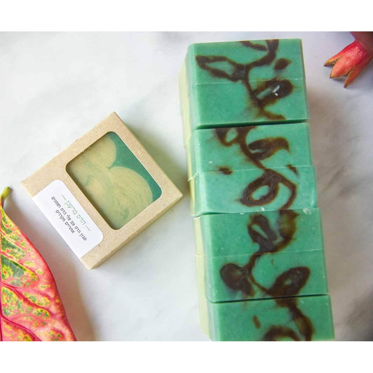 Refreshing myrtle soap - seasonal - Tree of Life - Israel Menu