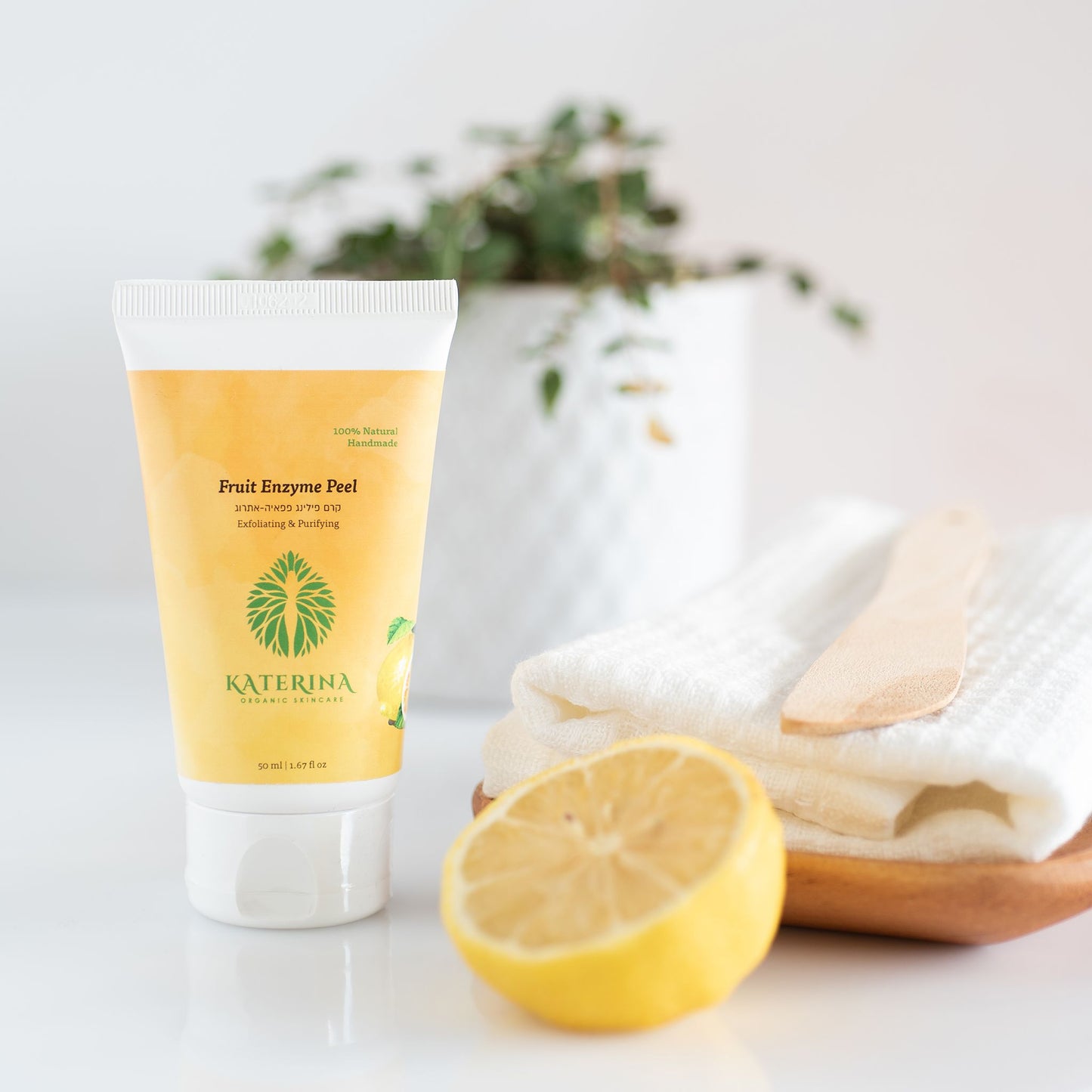 Organic Fruit Enzyme Peel - Exfoliating & Purifying - Katerina - Israel Menu