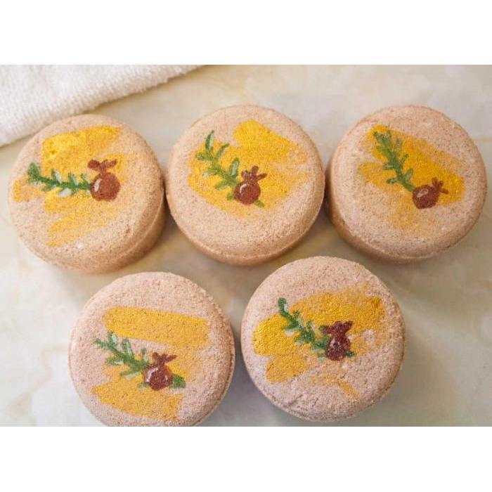 Pomegranate scented bath bomb - Tree of Life - Israel Menu