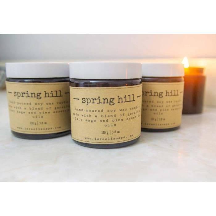 "Spring Hill" Soy Candle - Tree of Life - Israel Menu