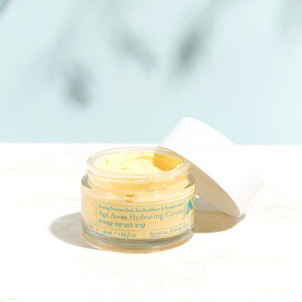 Age Away Hydrating Cream - evening primrose, rose and olive oil - Lavido - Israel Menu